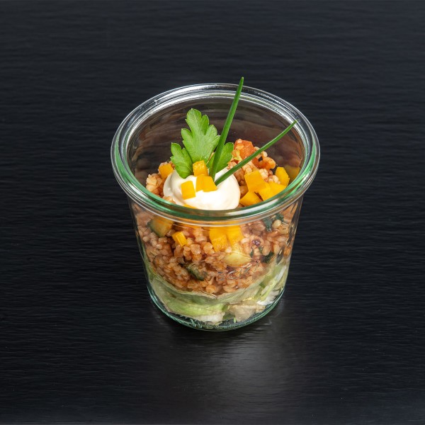 Tabuleh-Salat mit frischer Minze